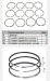 картинка Komatsu 4d94 кольца поршневые   std    2*2*3 от магазина IZC