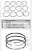 картинка Nissan td27     кольца поршневые  std (old) от магазина IZC