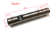 картинка Ось ступицы  Tcm  40x234  3.5t  t8  z7 от магазина IZC