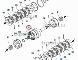 картинка Барабан коробки передач акпп  mi/ni #02 от магазина IZC