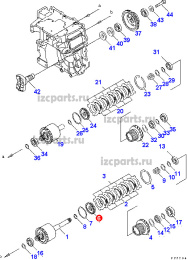 картинка Плунжер на коробку акпп Komatsu от магазина IZC