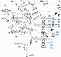 картинка Цапфа Mitsubishi 1.5t fc mc lh от магазина IZC