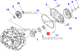 картинка Сальник 58x72x9 от магазина IZC