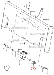картинка Пружина возвратная педали  тормоза  Tcm #1 от магазина IZC