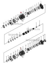 картинка Диск стальной акпп  t-4 d=134 b=1.8   Hyundai от магазина IZC