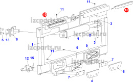 картинка Направляющая каретки бокового смещения Doosan #06 от магазина IZC