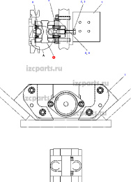 картинка Соединение карданного вала в сборе Doosan #04 от магазина IZC