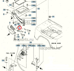 картинка Джойстик рычага гидрораспределителя от магазина IZC