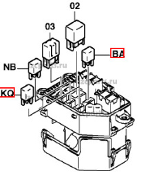 картинка Реле Toyota new-1 от магазина IZC
