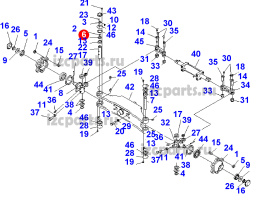 картинка Сальник 30x50x5 от магазина IZC