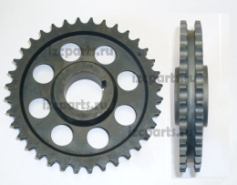 картинка Шестерня грм, распредвала Toyota  4y двойная от магазина IZC