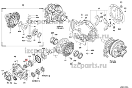 картинка Стопорная шайба хвостовика планетарной пары Toyota от магазина IZC
