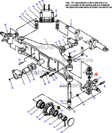 картинка Втулка шкворня Doosan #03 2.0t от магазина IZC