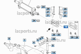 картинка Серьга  Mitsubishi  15/17 от магазина IZC