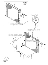 картинка Tc-10a   радиатор Tcm  акпп от магазина IZC