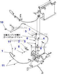 картинка Блок реле Komatsu  #01 от магазина IZC