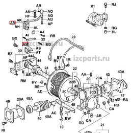 картинка Стопорный палец Toyota от магазина IZC