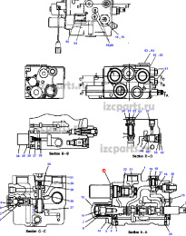 картинка Клапан соленоид гидрораспределителя Doosan от магазина IZC