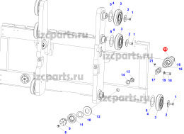 картинка Ролик каретки  35х 73х32 от магазина IZC