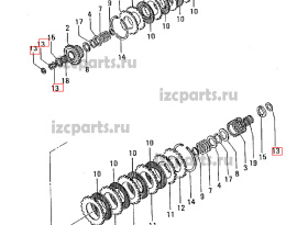 картинка О-кольцо 26x30x1,0 от магазина IZC