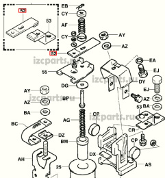 картинка Контакт подвижный Toyota #01 от магазина IZC