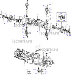 картинка Палец серьги Doosan #03 от магазина IZC