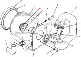картинка Фильтр воздушный  №28  Doosan от магазина IZC