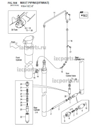 картинка Тройник гидравлического шланга тсм от магазина IZC