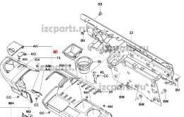 картинка Лоток приборной панели Toyota от магазина IZC